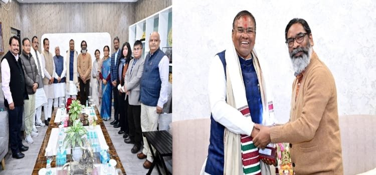 अनुसूचित जाति और अनुसूचित जनजाति के उत्थान के लिए केंद्र और राज्य को मिलकर करना होगा कार्य : हेमंत सोरेन 20250118_141633