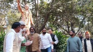 नेताजी सुभाष चंद्र बोस की जयंती पर मुख्यमंत्री हेमंत सोरेन उनकी प्रतिमा पर किया माल्यार्पण। 8 IMG 20250123 WA0012