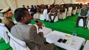 रांची के मोराबादी मैदान में आज गणतंत्र दिवस समारोह का हुआ फुल ड्रेस रिहर्सल