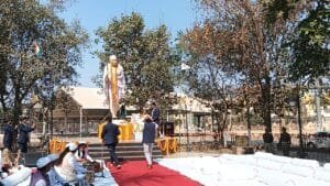 राष्ट्रपिता महात्मा गांधी की पुण्यतिथि आज, मुख्यमंत्री हेमंत सोरेन ने दी श्रद्धांजलि। 7 IMG 20250130 WA0040