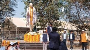 राष्ट्रपिता महात्मा गांधी की पुण्यतिथि आज, मुख्यमंत्री हेमंत सोरेन ने दी श्रद्धांजलि। 5 IMG 20250130 WA0041