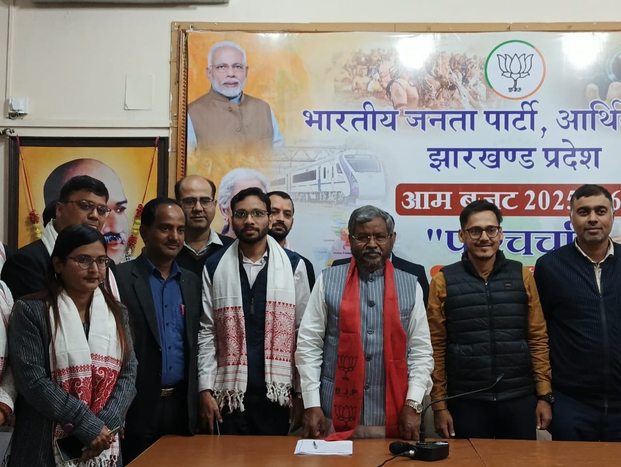 केंद्रीय बजट पर भाजपा प्रदेश अध्यक्ष बाबूलाल मरांडी ने कहा वर्षों बाद मिली अच्छी बजट। 4 IMG 20250201 WA0022