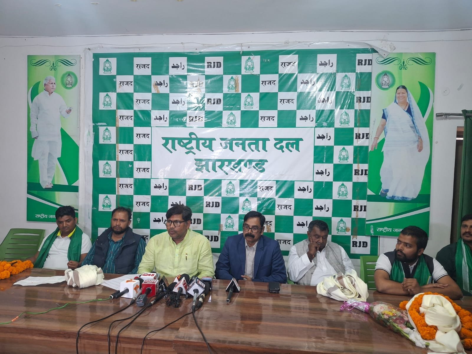 केंद्रीय बजट पर राष्ट्रीय जनता दल भाजपा पर ठीकरा फोड़ा। 2 IMG 20250202 WA0021