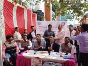 मारवाड़ी कॉलेज के राष्ट्रीय सेवा योजना की और से आयोजित विशेष शिविर मे दंत चिकित्सा शिविर एवं नशा मुक्ति पर हुई चर्चा 7 IMG 20250222 WA0006