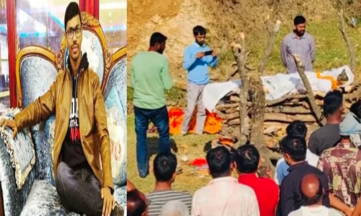 गैंगस्टर अमन साहू पंचतत्व में हुआ विलीन, पिता ने दी मुखाग्नि 4 20250313 121521