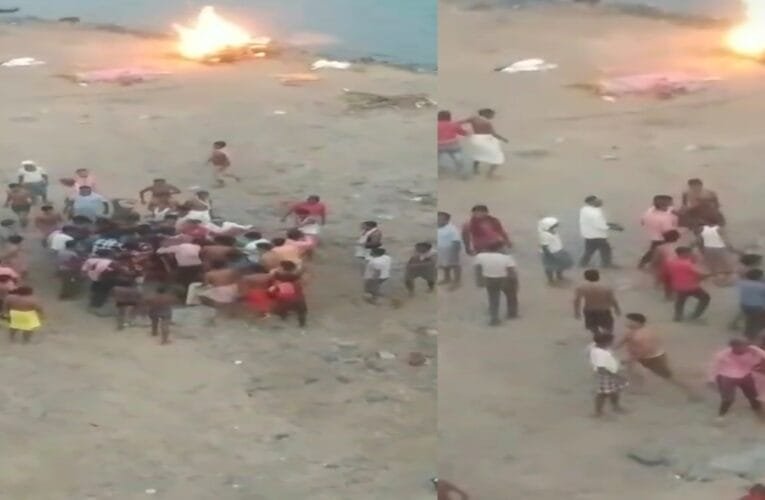 धनबाद श्मशान घाट में अंतिम संस्कार के दौरान विवाद, दो गुटों के बीच हुई जमकर मारपीट, कई लोग घायल
