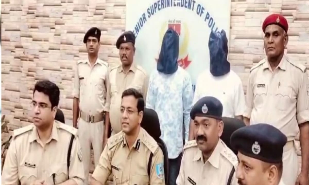 कुख्यात अपराधी भानु माझी और आर्म्स पैडलर राकेश मंडल उर्फ पकौड़ी गिरफ्तार 20250317_161504