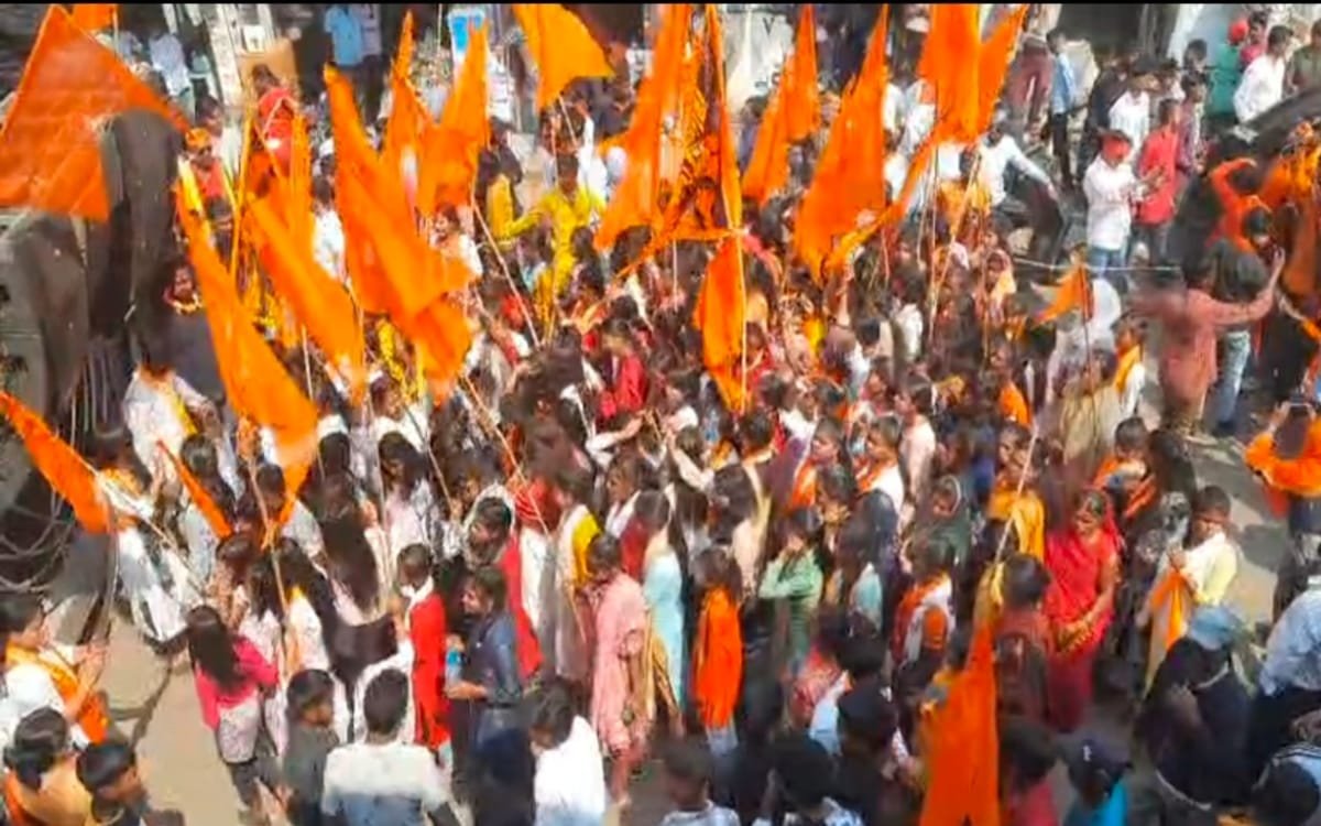 रामगढ़ : भुरकुंडा कोयलांचल में रामनवमी पर्व के अवसर पर मंगला शोभायात्रा 2 20250325 163759