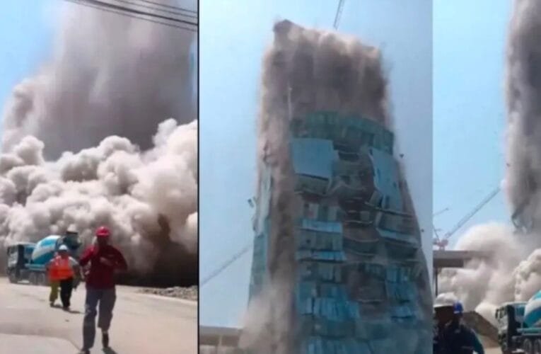 ढहने लगी बहु मंजिला इमारत भूकंप ने बैंकॉक को हिला कर रख दिया, त्रीवता 7.7, नुकसान का आकलन अभी तक नहीं हो पाया