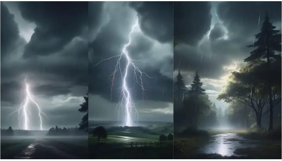 Storm and rain brought down the temperature of Ranchi by 9 degrees, heavy rains accompanied by strong winds occurred in many areas of Jharkhand.