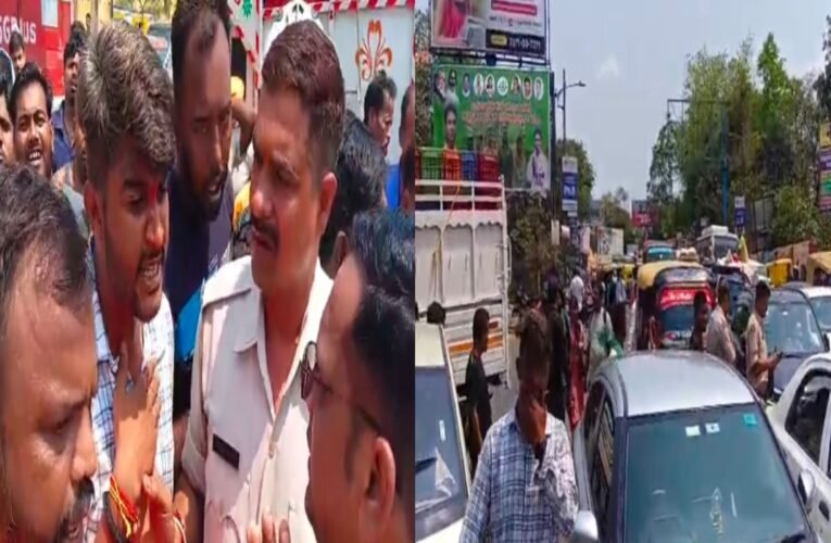 ट्रैफिक चेकिंग के दौरान गर्भवती महिला से बदसलूकी व धक्का-मुक्की का मामला आया प्रकाश में… लोगों ने काटा बवाल