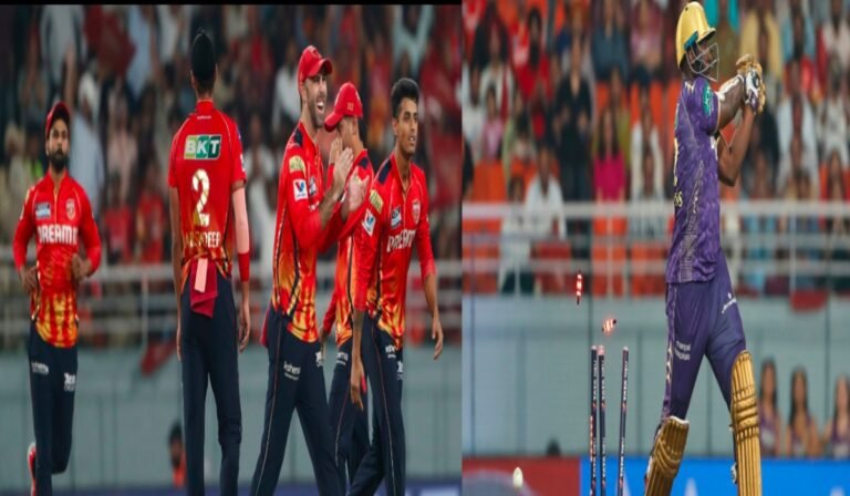 पंजाब किंग्स ने मुल्लांपुर में एक अविश्वसनीय जीत, KKR 16 रन से हारी