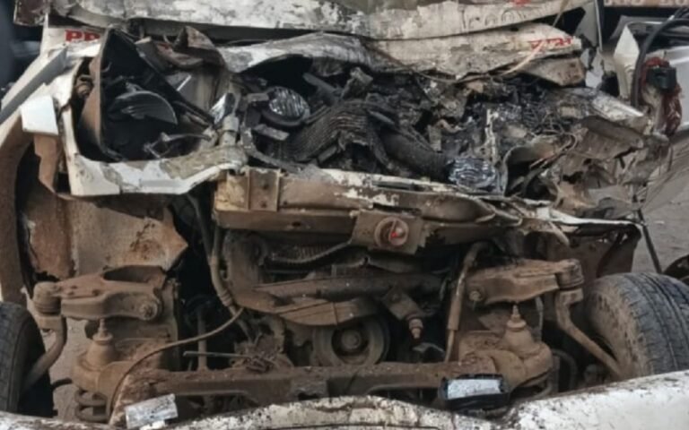 हजारीबाग में दर्दनाक सड़क हादसा, बोलेरो ने खड़े ट्रक में मारी टक्कर,  6 बच्चे सहित 8 घायल