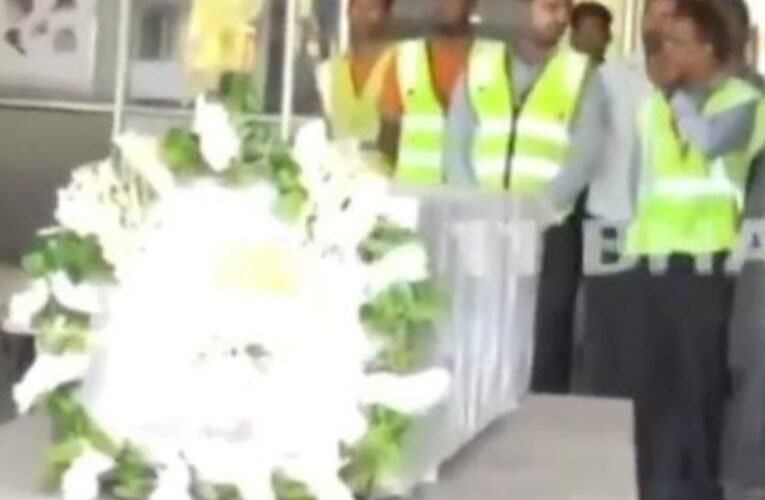 आईबी अधिकारी मनीष रंजन का पार्थिव शरीर पहुंचा रांची, पहलगाम में आतंकियों ने मारी थी गोली