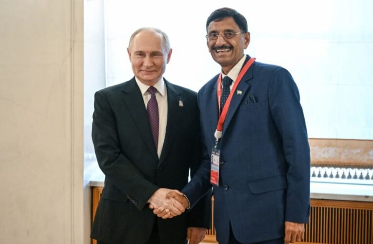 रक्षा राज्यमंत्री संजय सेठ की रूसी राष्ट्रपति पुतिन से मुलाकात: आतंकवाद के खिलाफ सहयोग पर जताया आभार