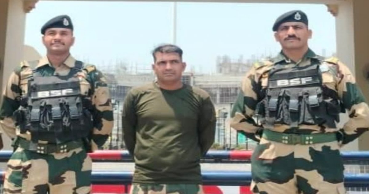 बीएसएफ जवान पूर्णम कुमार शॉ की वतन वापसी, पाकिस्तान ने अटारी-वाघा सीमा पर सौंपा 4 20250514 130019