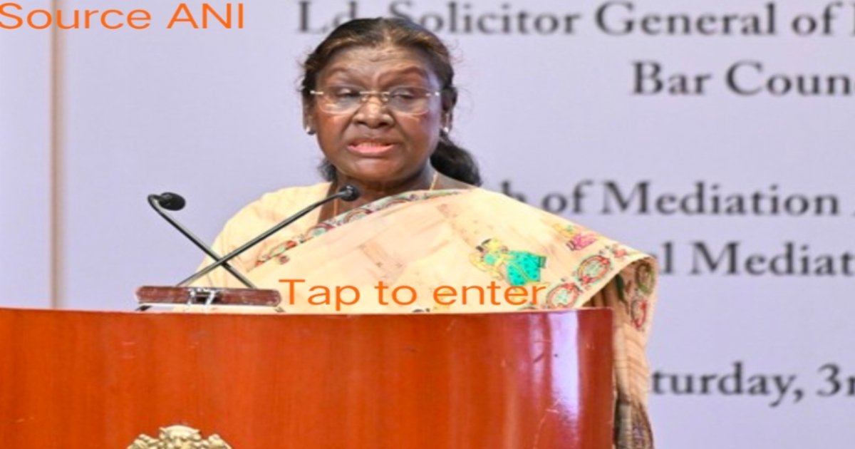 राष्ट्रपति मुर्मू ने सुप्रीम कोर्ट के फैसले पर उठाए सवाल, राज्यपाल-राष्ट्रपति की शक्तियों पर मांगी संवैधानिक स्पष्टता 20250515_113224