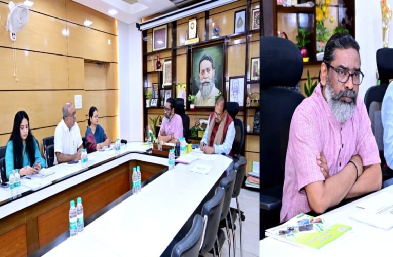 मुख्यमंत्री हेमन्त सोरेन ने 16वें वित्त आयोग के झारखंड दौरे की तैयारियों का जायजा लिया