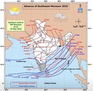 केरल में दक्षिण-पश्चिम मानसून ने दी समय से पहले दस्तक, भारत में 8 दिन पहले आया मानसून 6 IMG 20250524 WA0002