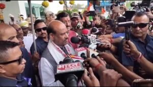 लोकसभा अध्यक्ष ओम बिरला पहुंचे झारखंड की राजधानी रांची, बिरसा मुंडा एयरपोर्ट पर किया गया भव्य स्वागत। 12 IMG 20250525 WA0022