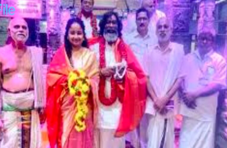 मुख्यमंत्री हेमंत सोरेन पत्नी कल्पना सोरेन के साथ केदारनाथ धाम की तीर्थ यात्रा पर रवाना