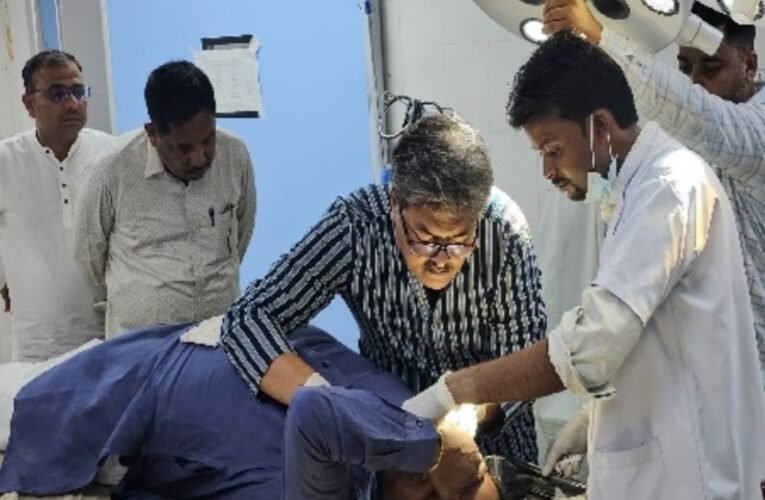 हजारीबाग सांसद मनीष जायसवाल को क्रिकेट मैच के दौरान लगी चोट, अस्पताल में भर्ती