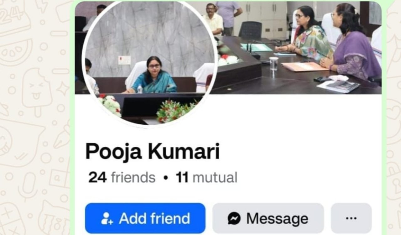 सिमडेगा डीसी के नाम से फर्जी फेसबुक आईडी बनाकर ठगी की कोशिश, प्रशासन ने की सतर्क रहने की अपील 20250619_212348