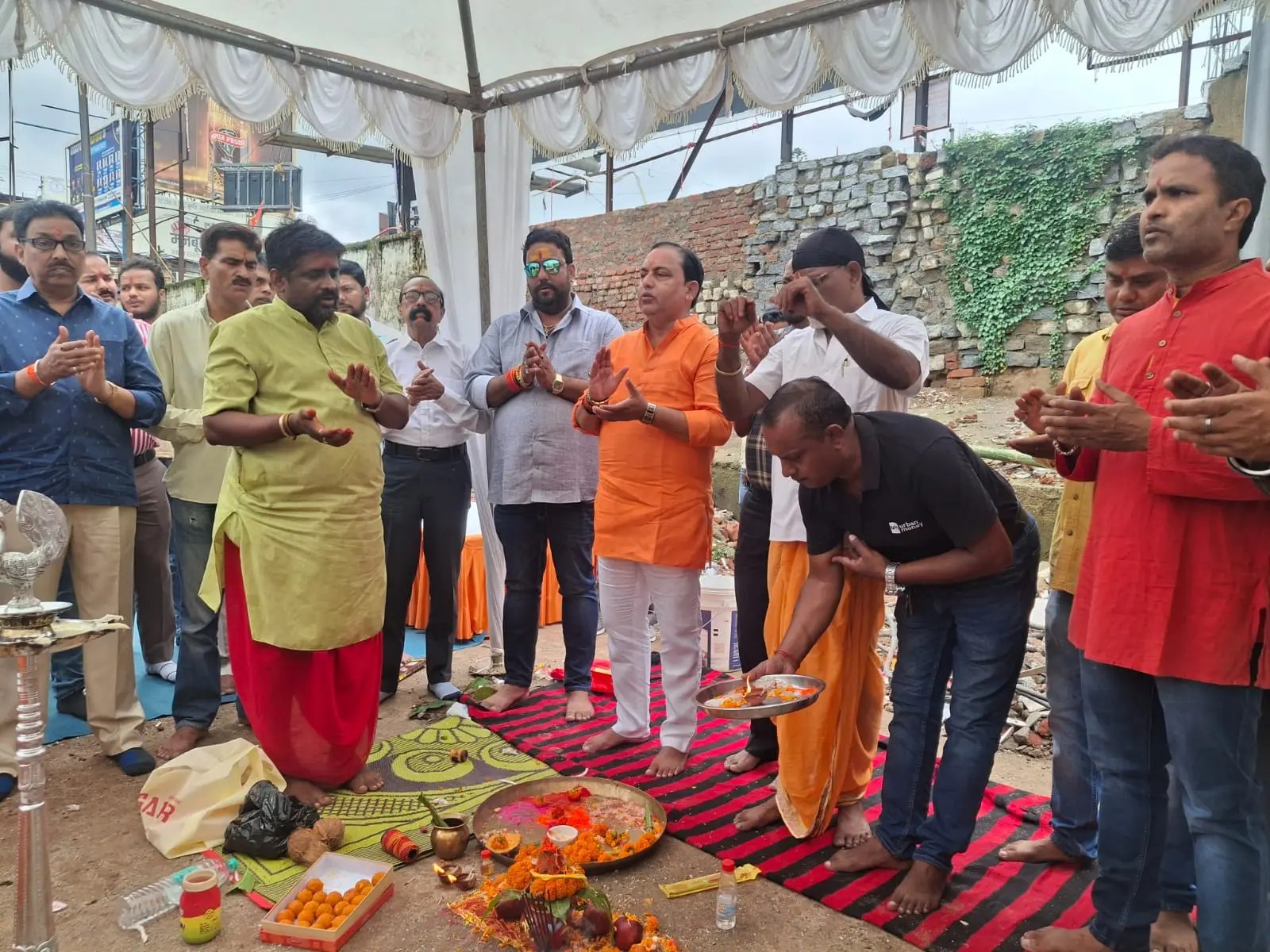 रांची में चंद्रशेखर आज़ाद दुर्गा पूजा समिति ने भूमि पूजन से शुरू की दुर्गा पूजा 2025 की तैयारियाँ, भव्य थीम पंडाल की घोषणा। IMG-20250627-WA0029