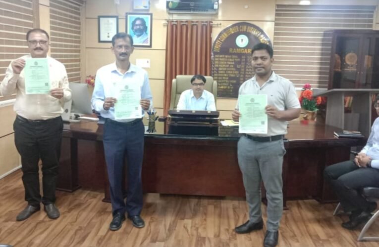 रजरप्पा पर्यटन स्थल के रखरखाव के लिए सीसीएल, सेवा फाउंडेशन और जिला प्रशासन के बीच त्रिपक्षीय एमओयू