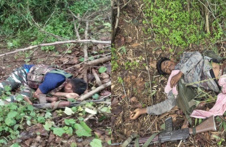 पुलिस मुठभेड़ में JJMP के तीन उग्रवादी ढेर, AK-47 और दो इंसास राइफल बरामद