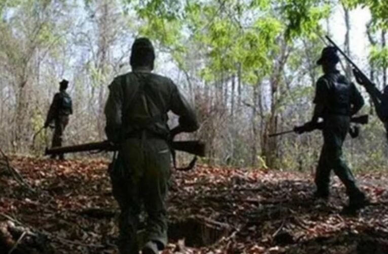 छत्तीसगढ़ के बीजापुर में सुरक्षाबलों के साथ मुठभेड़ में चार नक्सली ढेर