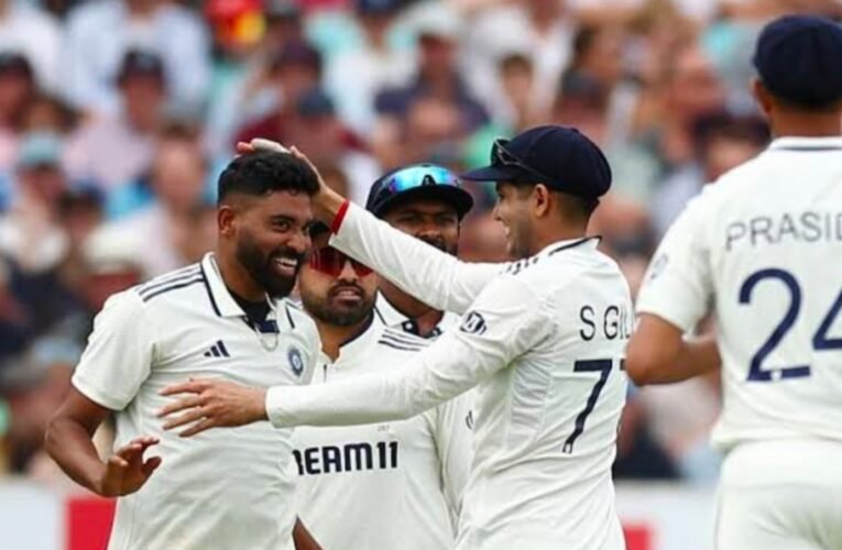 लंदन के केनिंग्टन ओवल में 31से 4 अगस्त तक हुए अंतिम टेस्ट मैच में भारत की ऐतिहासिक जीत….