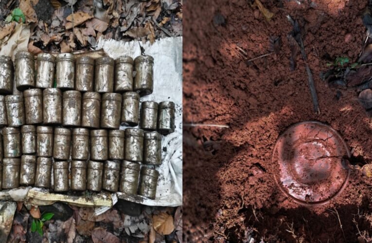 नक्सलियों का गोला-बारूद बरामद, सरायकेला-खरसावां और चाईबासा पुलिस की संयुक्त कार्रवाई