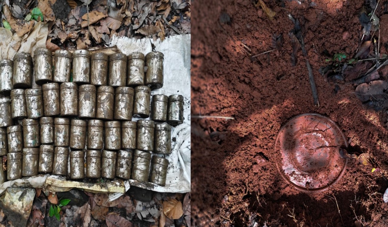 नक्सलियों का गोला-बारूद बरामद, सरायकेला-खरसावां और चाईबासा पुलिस की संयुक्त कार्रवाई 4 20250806 193522