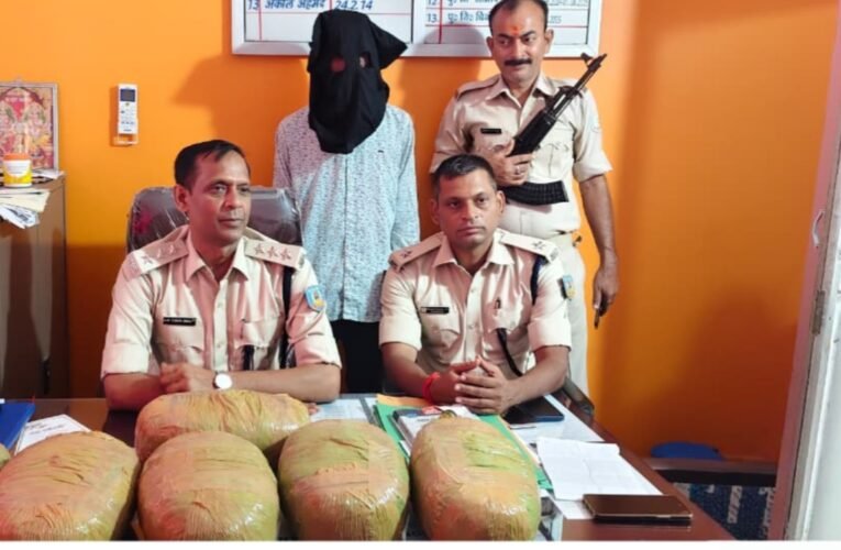 बरही में पुलिस ने जब्त की 102 किलो डोडा, तस्कर फरार, वरना कार बरामद