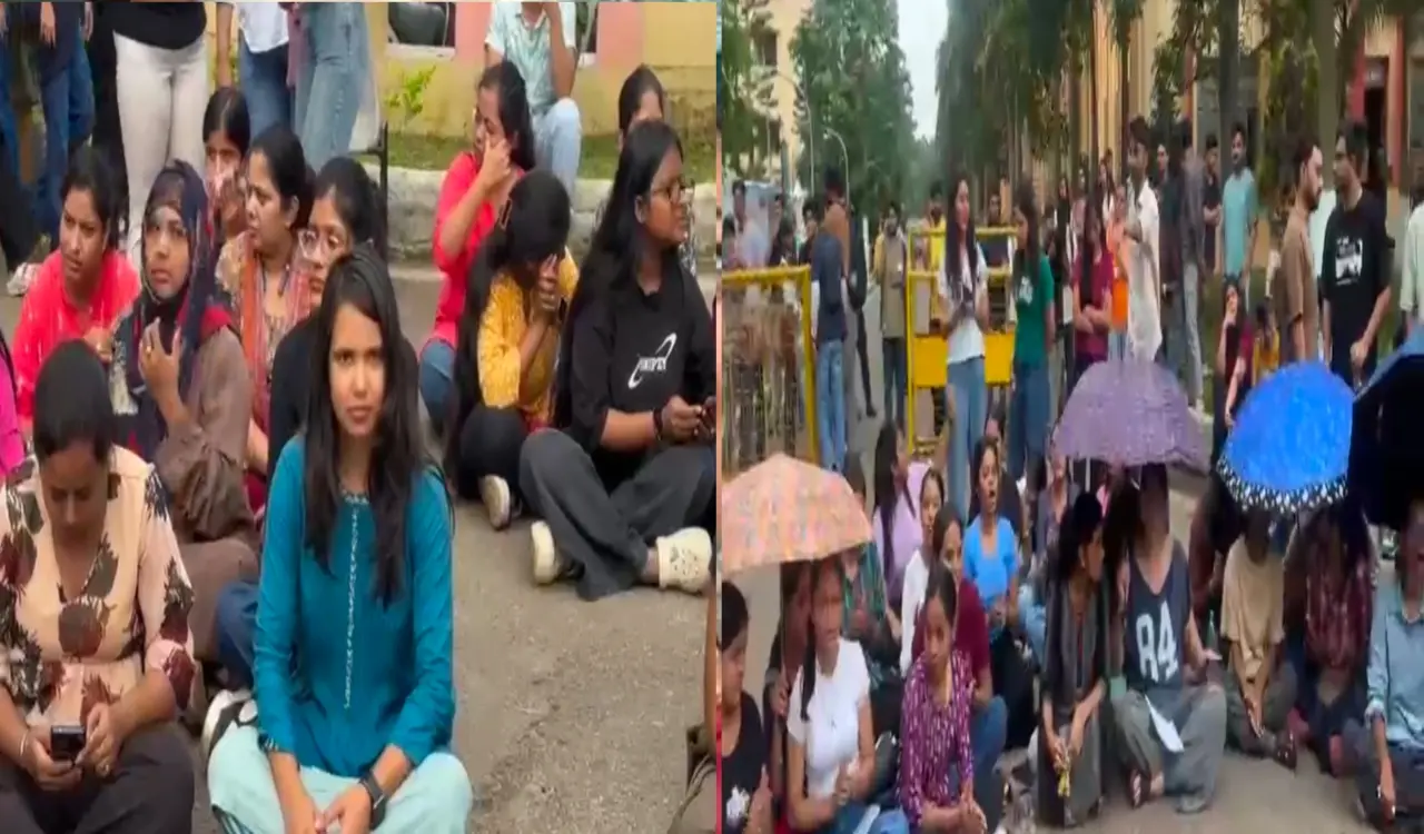 बीआइटी मेसरा में एमबीए छात्रा से छेड़छाड़ और ब्लेड से हमला, क्या कैंपस के अंदर भी सुरक्षित नहीं लड़कियां ? कैंपस में छात्रों का उग्र प्रदर्शन 20250821_163740