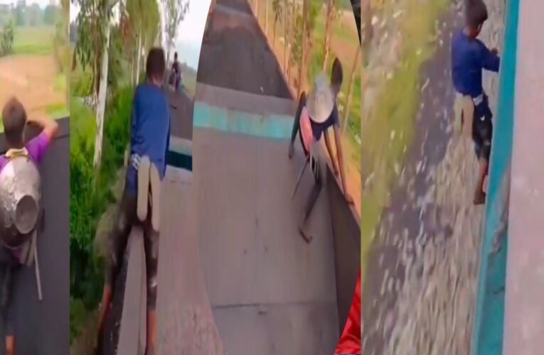 साहिबगंज: चलती मालगाड़ी पर नाबालिगों की जानलेवा स्टंटबाजी, कोयला चोरी का वीडियो वायरल, देखे वीडियो…