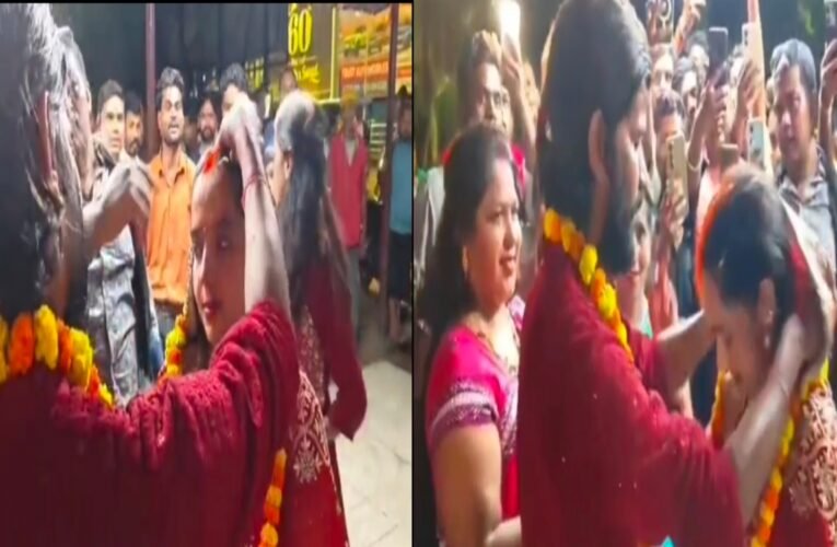 कोडरमा: सच्चे प्यार की मिसाल, मुस्लिम लड़की ने हिंदू लड़के से शिव मंदिर में रचाई शादी …सात साल से था प्यार …