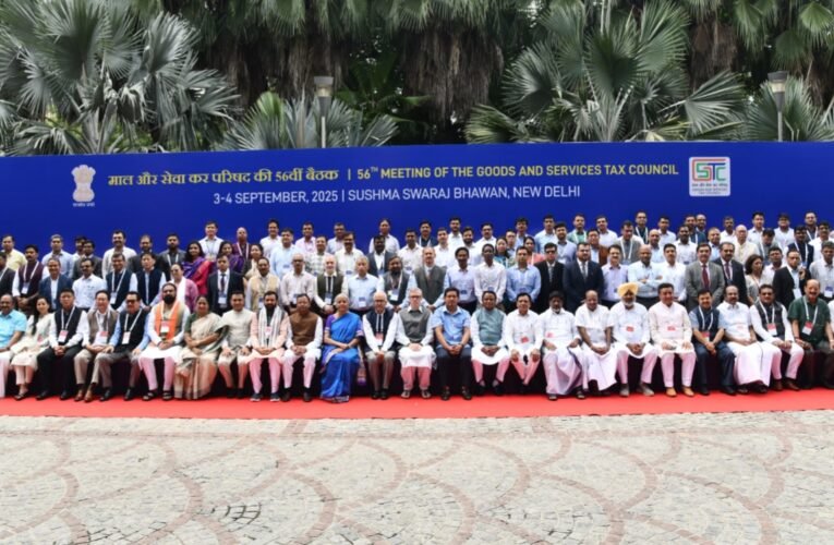 झारखंड के वित्त मंत्री राधा कृष्ण किशोर ने जीएसटी परिषद की 56वीं बैठक में लिया हिस्सा