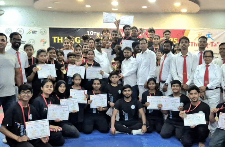 10वीं झारखण्ड राज्य थांग-ता चैंपियनशिप: धनबाद ने जीता ओवरऑल चैंपियनशिप का खिताब