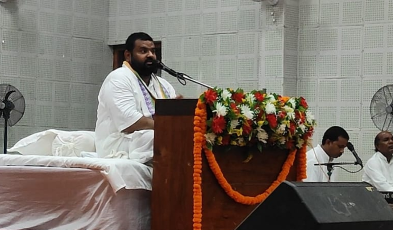 स्वर्वेद संदेश यात्रा: आत्म जागरण से राष्ट्र जागरण की ओर - संत प्रवर विज्ञानदेव जी महाराज 20250908_093513