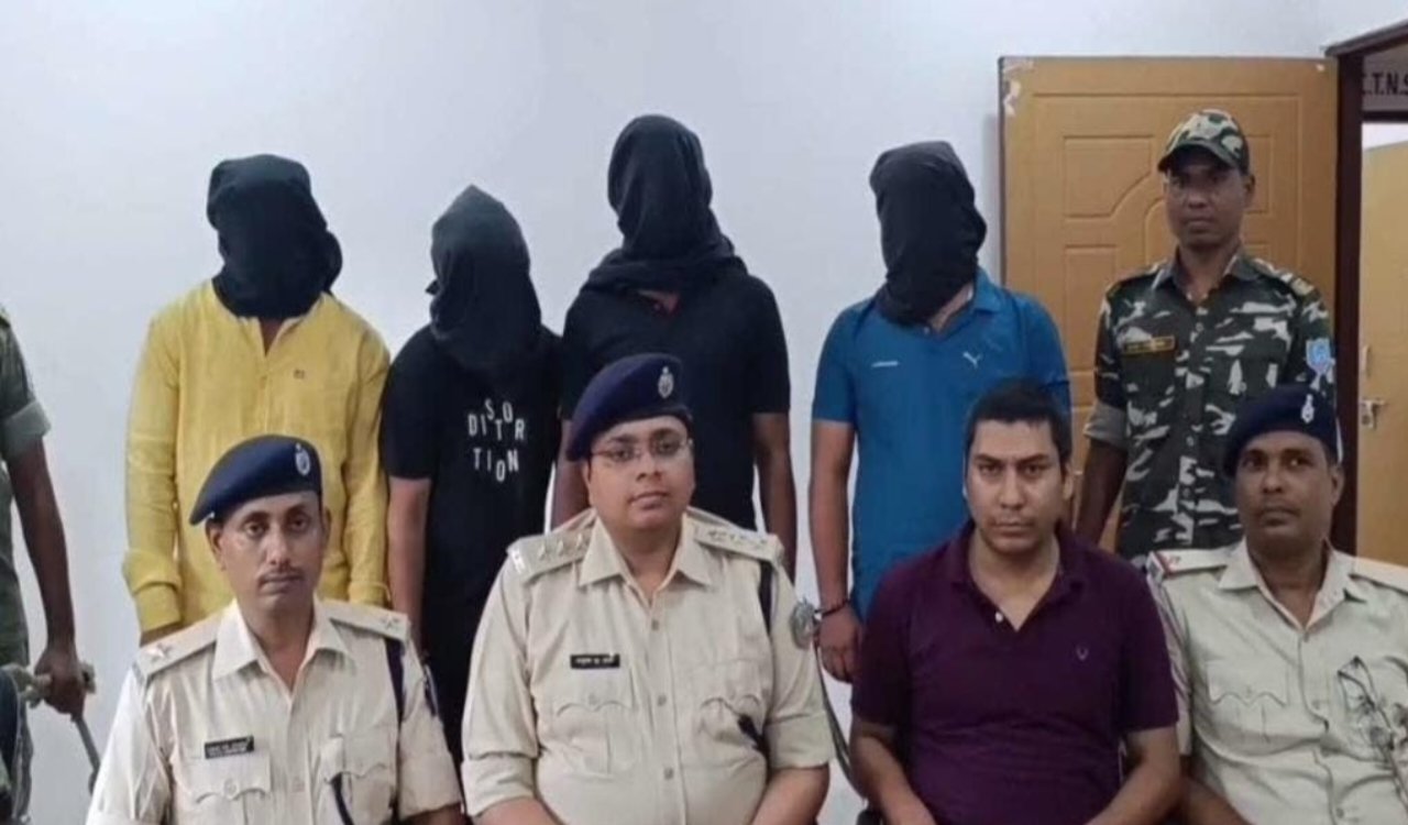 इंजीनियरिंग और एमबीए छात्रों का गैंग करता था लूट ..., कारोबारियों को बनाते थे निशाना ..पुलिस की जाल में फंसे चार गिरफ्तार... 1 20250909 155107