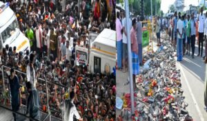 आखिर कौन है 39 निर्दोष लोगों की मौत का जिम्मेवार ? तमिलनाडु के करूर में एक्टर विजय की रैली में भगदड़ में 39 की मौत, 51 घायल , विजय ने की मृतक के लिए 20 लाख मुआवजे की घोषणा, सिर्फ टिवीके नेताओं पर FIR क्यों , विजय को क्यों बचाया जा रहा ? 5 20250928 124634