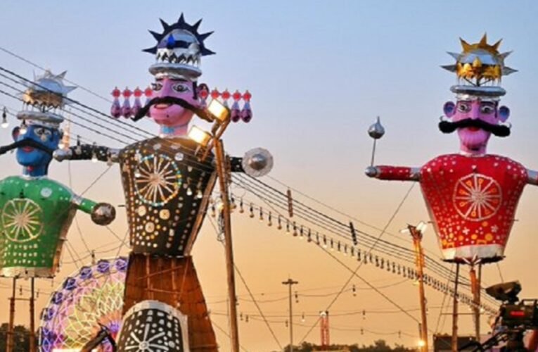 रांची सहित पूरे देश में धूमधाम से मनाया जा रहा दशहरा, बुराई पर अच्छाई की जीत का प्रतीक