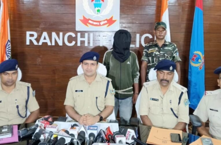 रांची पुलिस की बड़ी कार्रवाई, ब्राउन शुगर के साथ एक गिरफ्तार, दो फरार