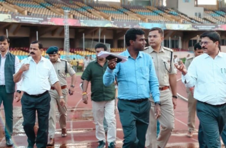 4th SAAF Senior Athletics Championships, 2025 की तैयारियों का जायजा: उपायुक्त मंजूनाथ भजन्त्री ने किया निरीक्षण