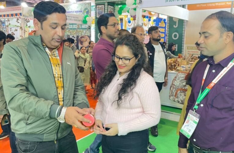 झारखण्ड पैवेलियन में वन विभाग का स्टाल दिखा रहा प्रदेश की समृद्धि की झलक