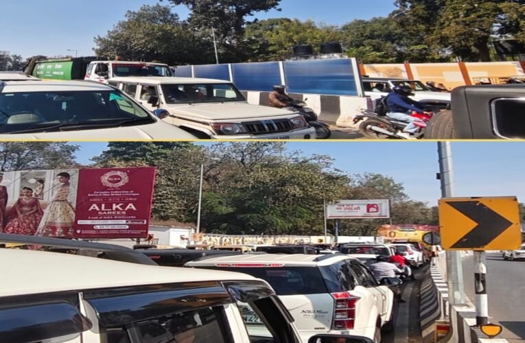 रांचीः रातु रोड फ्लाईओवर पर फिर लगा घंटों जाम, यात्रियों की बढ़ी मुश्किल