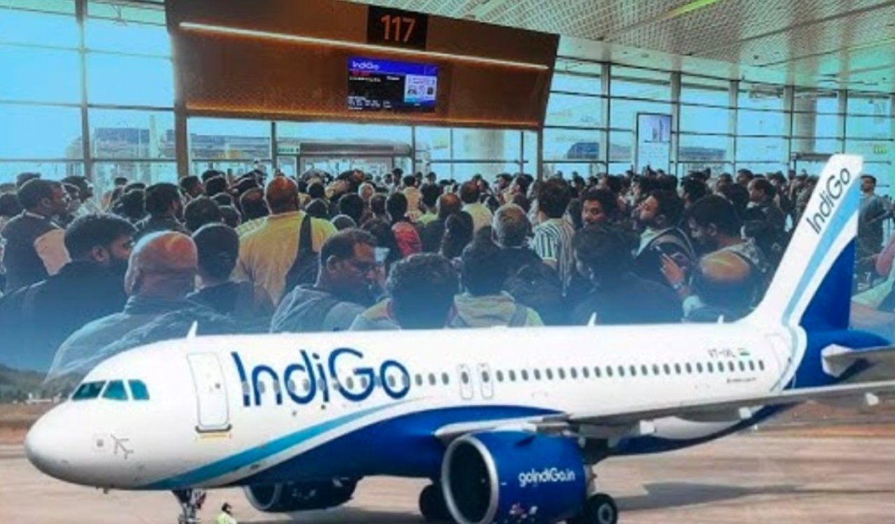 इंडिगो एयरलाइंस पर सरकार की सबसे बड़ी कार्रवाई--प्रति सप्ताह 100 फ्लाइट कट की शुरुआत-महत्वपूर्ण स्लॉट अन्य एयरलाइंस को मिलेंगे 1 20251209 142357