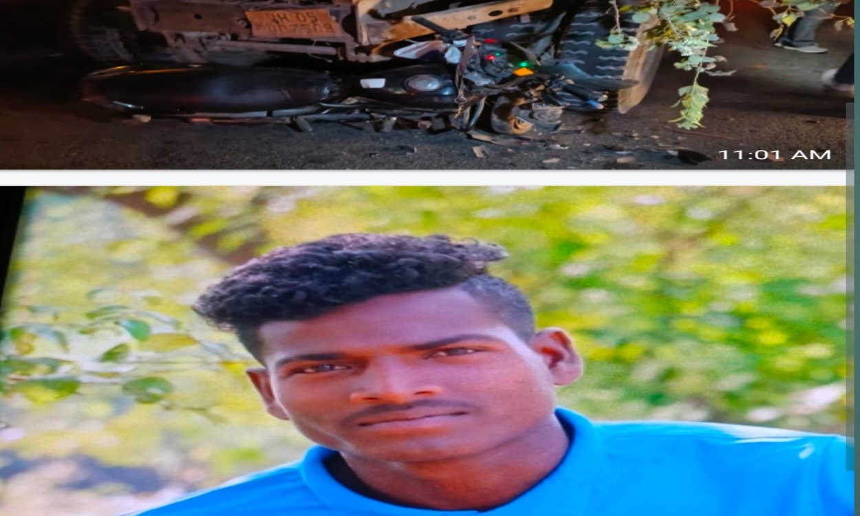सरायकेला : अंधेरे में सड़क किनारे खड़े हाइवा से बाइक टकराई, 35 वर्षीय युवक की मौत 1 20251210 125327